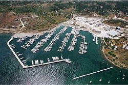 One of our yacht bases - lavrion - yacht charter Greece lavrion